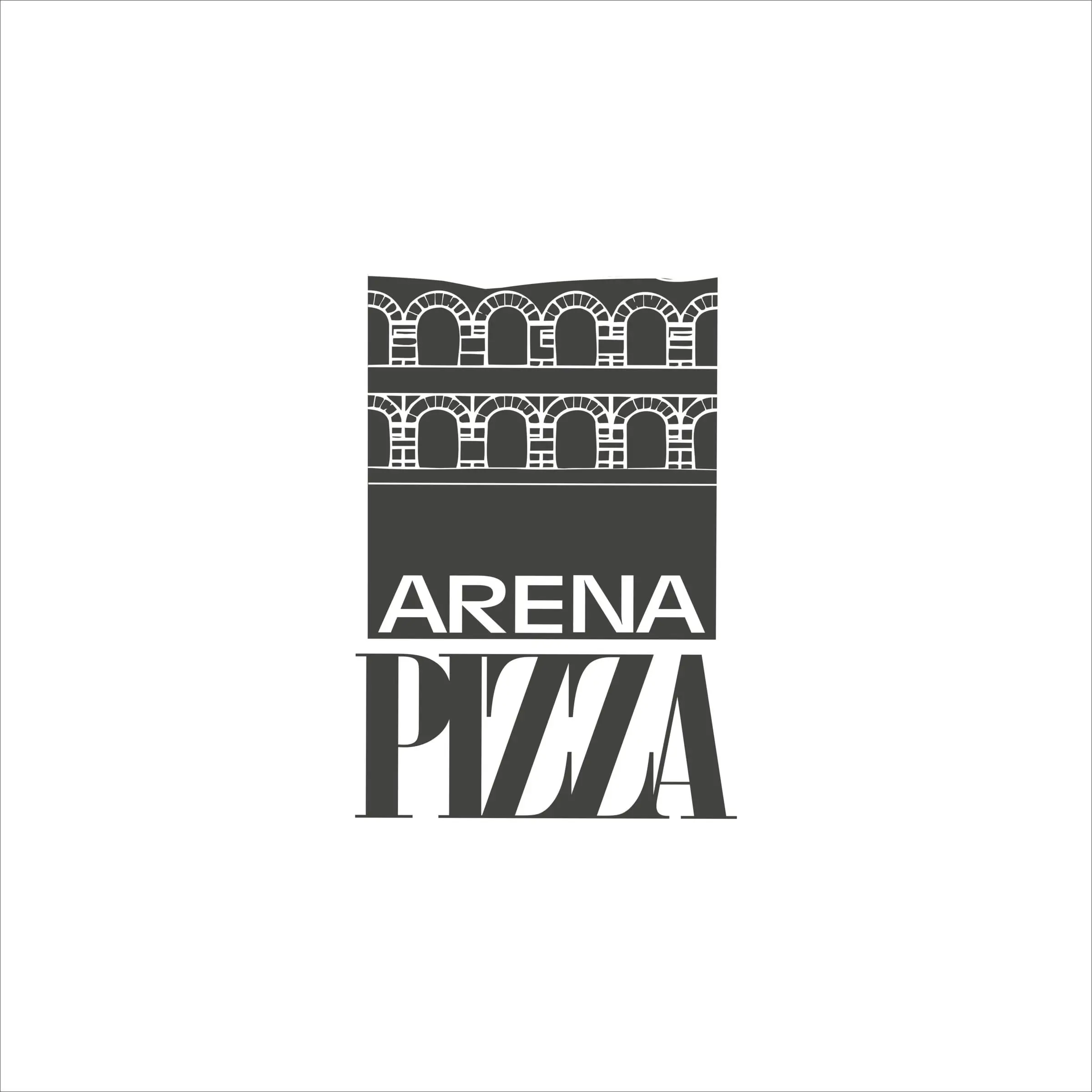 Arena pizza – Artrekos sukurtas logotipas