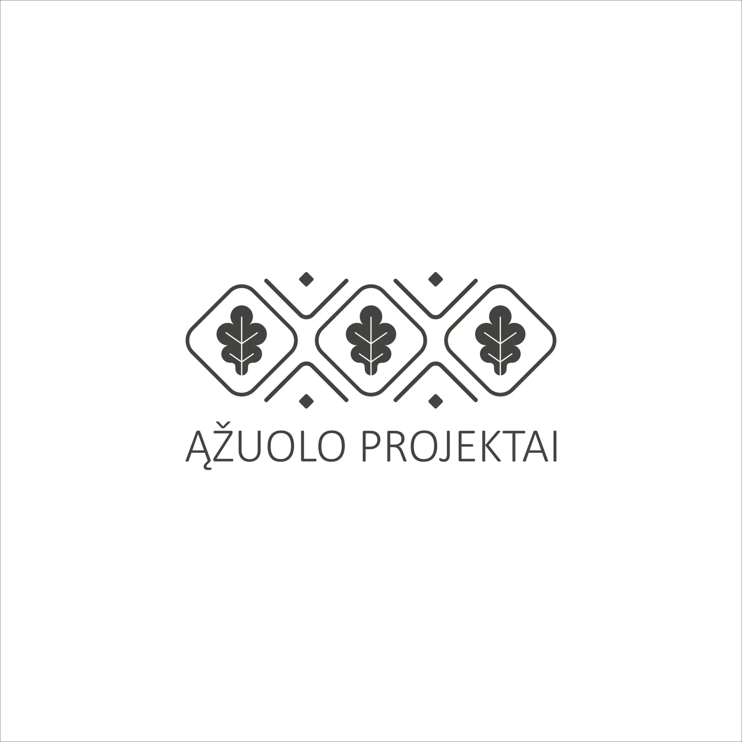 Ąžuolo projektai – Artrekos sukurtas logotipas